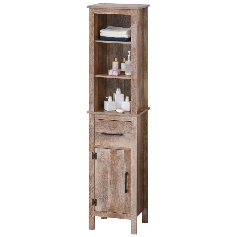 Union Rustic 15.25'' W x 67.25'' H x 11.75'' D FreeStanding Bathroom